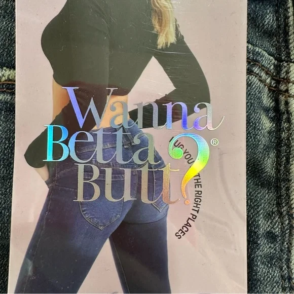 YMI Womens WannaBettaButt Mid-Rise Bootcut Denim Jeans 9/29 - Picture 10 of 10